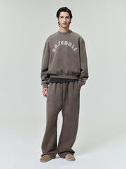 Sunfaded Wide Leg Sweatpant