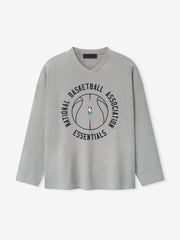NBA X Barkley Hendricks Long Sleeve V-Neck Tee