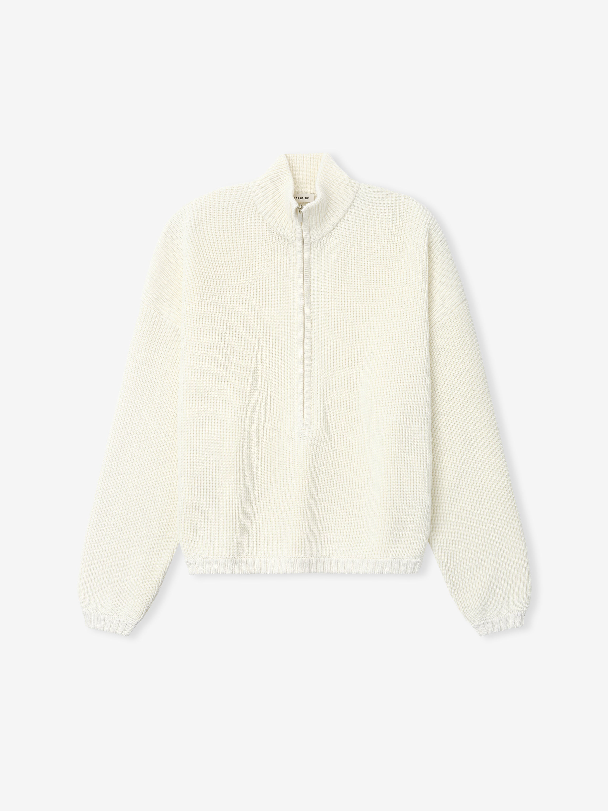 Zip-Up Sweater Long Sleeve