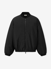 Nylon Taffeta Padded Bomber Jacket